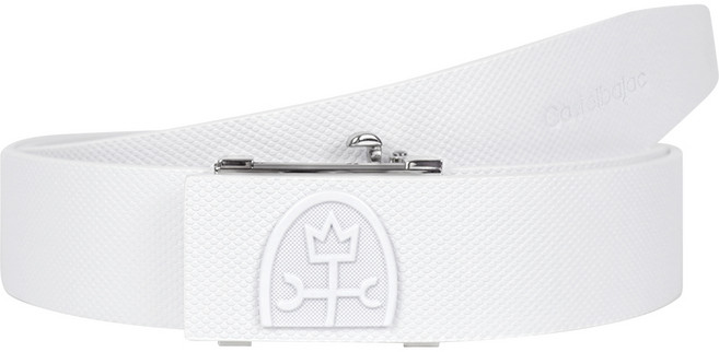 까스텔바작 프리미엄 자동 골프 벨트 BWDM-GT204, 화이트