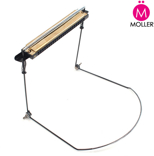 하모니카 홀더 24홀 10홀 목걸이 거치대 반주용목걸이, 단품, 1개