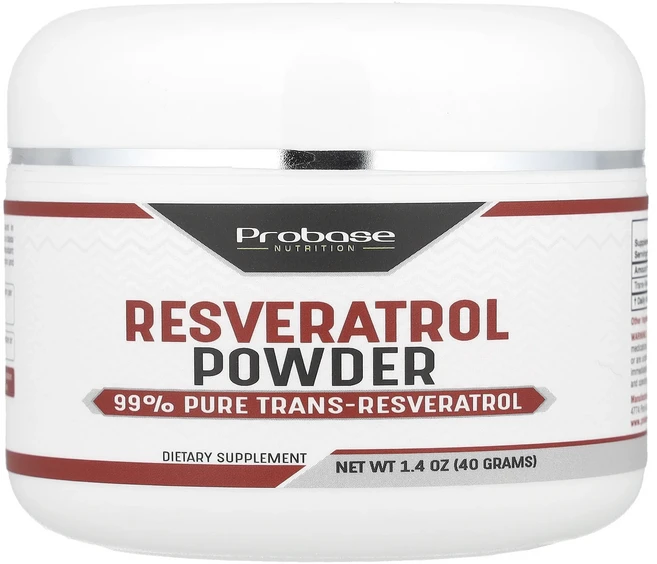 새해 첫좋은선물 Probase Nutrition 레스베라트롤 분말 40g(1.4oz) 제대로 할인합니다, ProbaseNutrition레스베라트롤분말40g14o, 40g, 1개 - 쿠팡