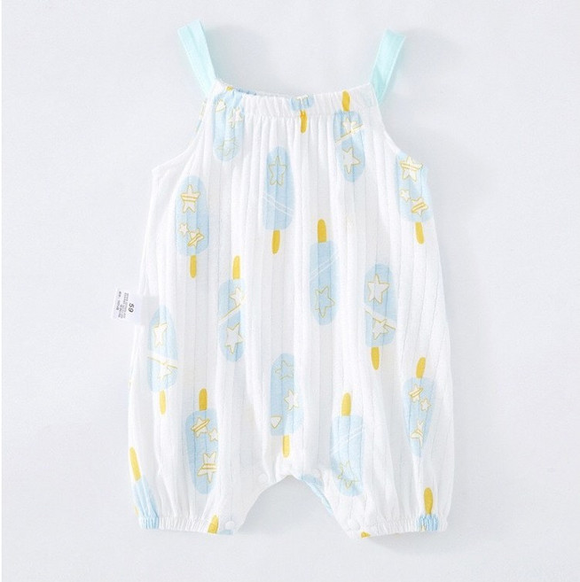 스타존 여름 캐릭터 유아용 신생아 우주복 바디슈트 실내복 아기옷 아기내복