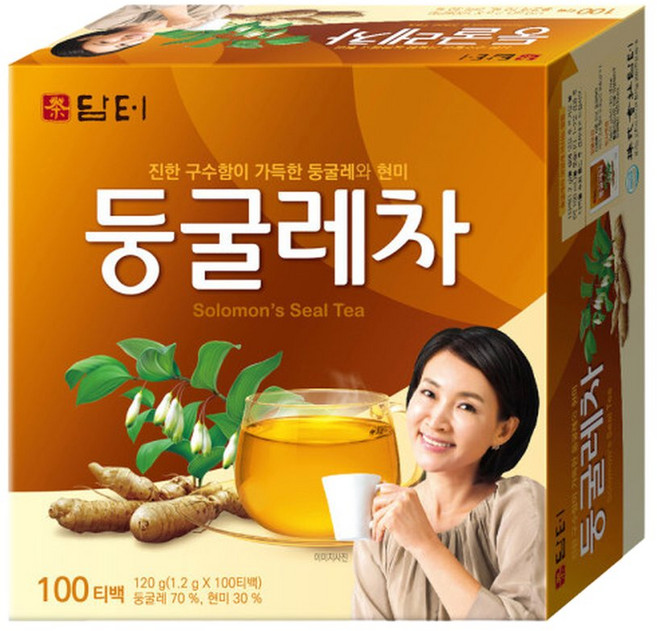 담터 둥굴레차 100T 둥글레차, 1개, 1.2g, 100개입