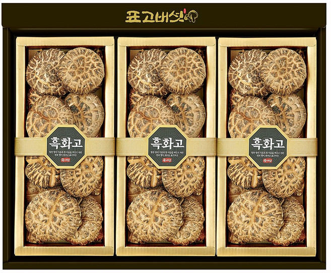 [선물세트] 참나무 건 표고버섯, (부직가방), 1개