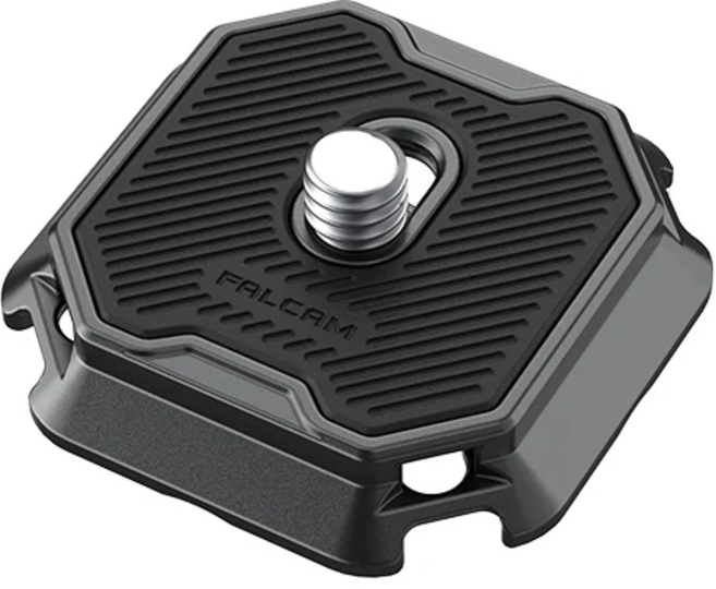 Falcam F38 퀵 릴리스 플레이트: 1/4인치 및 3/8인치 마운트의 DSLR 짐벌용 아르카 스위스 어댑터, 3301, 1개