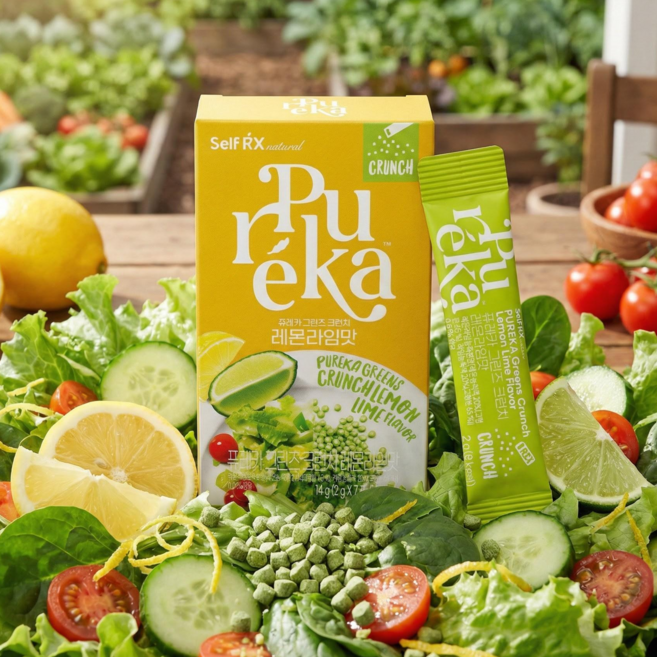 퓨레카 그린즈 워터믹스 7포 4종/크런치 2종 신제품, 1박스