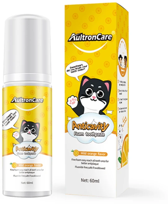 어린이 충치방지 폼 치약 오렌지맛 60ml, 1개 - 쿠팡