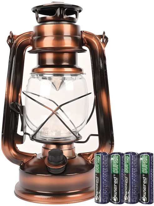 스위스마운틴 LED 감성 캠핑 랜턴 M, 브론즈, 1개