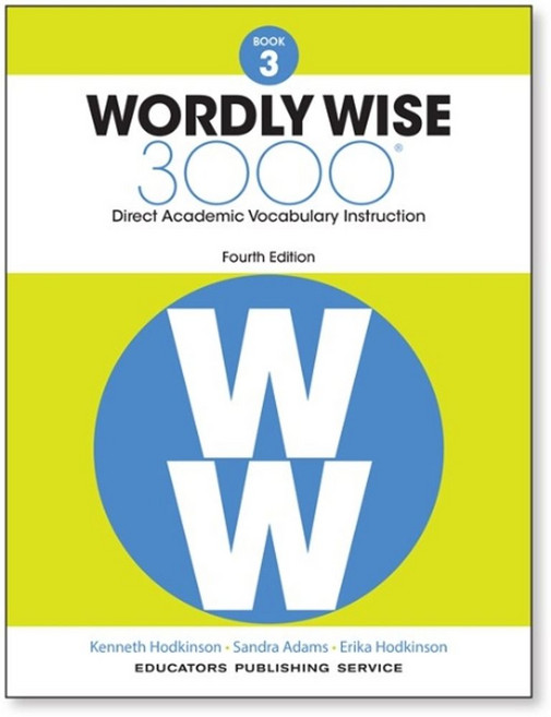 Wordly Wise 3000: Book 3, Educators Pub Service, 페이퍼백