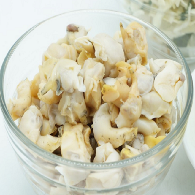 바로 먹는 백골뱅이 숙회 골뱅이의 황제 손질 백고동 100% 자연산, 1개, 생물기준2kg 껍질제외 400g