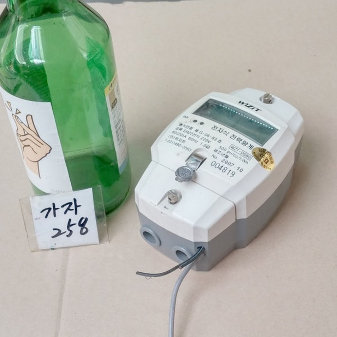 가자258 전자식 전력량계 계량기 WZT-DS60, 1개