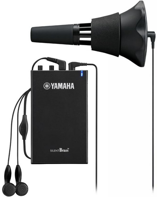 야마하 YAMAHA 사일런트 블라스 트럼펫 코르넷용 SB7J 충분한 소음성 자연스러운 음색과 불어 기분, 1개, 블랙