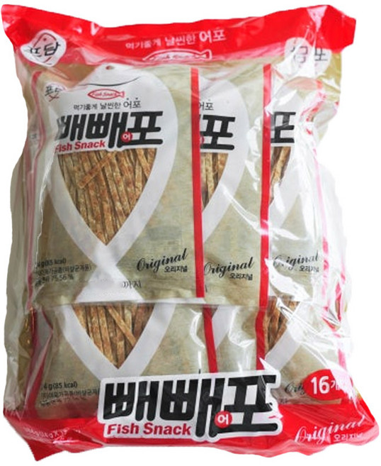 코스트코 포담 빼빼어포 24g 마른안주 피쉬, 32개