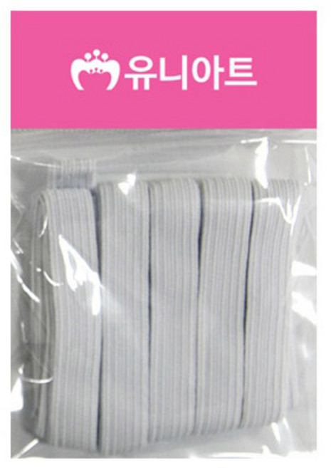 유니아트 1000 12골밴드 흰색, 3개