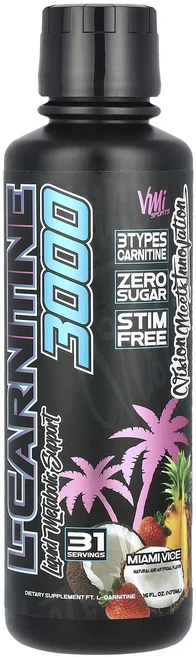 신상할인판매 VMI Sports L-카르니틴 3000 마이애미 바이스 473ml(16fl oz) 최저가격, VMISportsL카르니틴3000마이애미바이스473ml, 1개, 473ml - 쿠팡