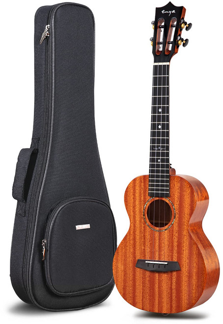 Enya EUC-MAD 우쿨렐레 콘서트 사이즈・마호가니・올 단판・초보자와