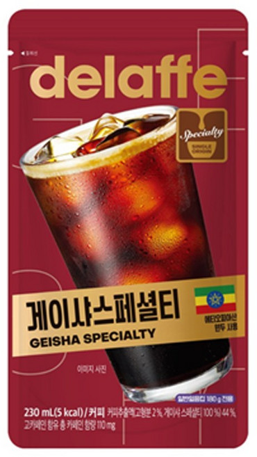 델라페 게이샤 스페셜티 230ml x 24개