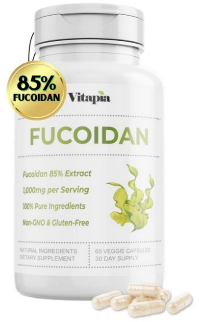 비타피아 후코이단 1000mg 캡슐 Vitapia Fucoidan, 60정, 1개