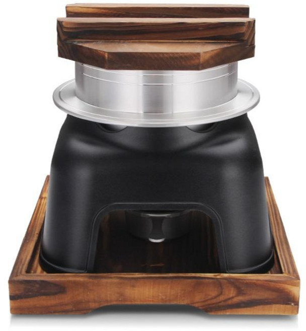 1인용 솥밥 가마솥 즉석 뚝배기 미니 밥솥 냄비 솥단지 캠핑 가정용 여행용, 1개