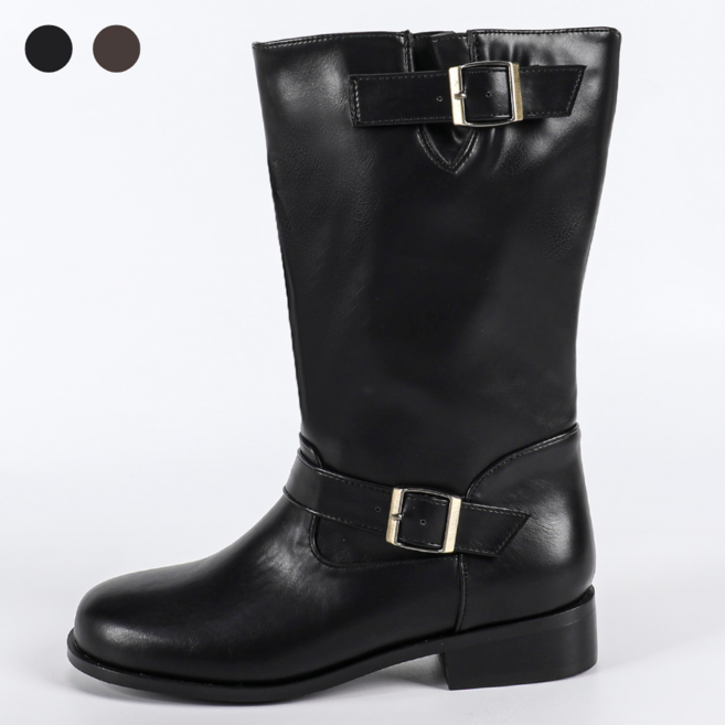 페조 여성 롱부츠 미들부츠 버클 밴드 PZBTLT 888-23