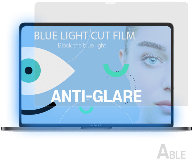 그램 프로360 16T90TP 16TD90TP 블루라이트차단 반사방지 액정보호필름 LG 노트북 필름, 1개