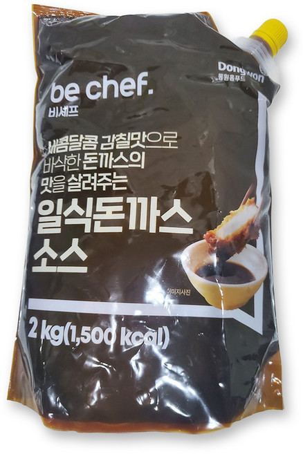 돈까스소스k (삼조쎌텍 2k) 포크커틀릿 백반집 잔치용, 1개, 2kg
