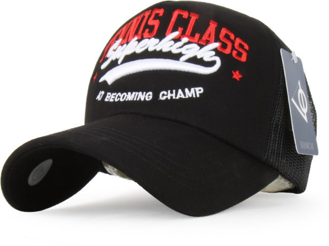 베이직엠 남성 여성 여름 야구모자 메쉬캡 테니스 클래스