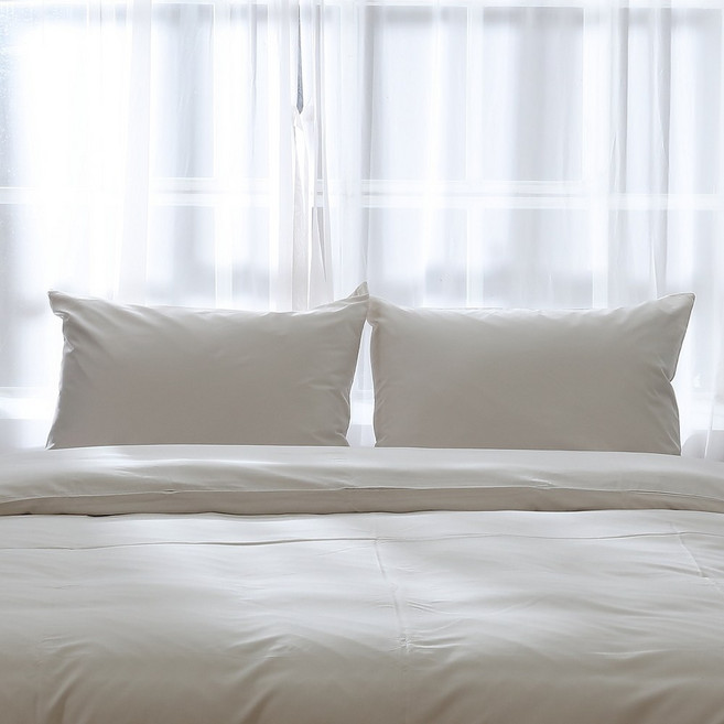 자체제작 80수 400T 렌징모달 베개커버 2장 고밀도