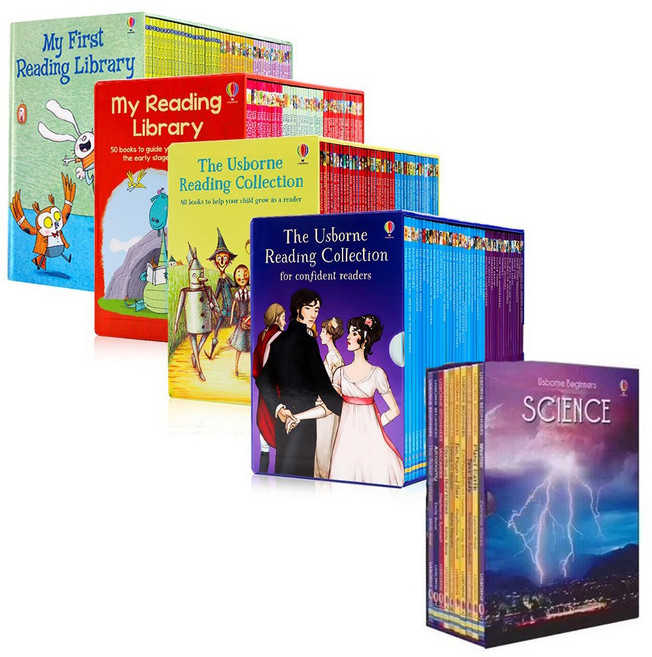 어스본 마이 퍼스트 리딩 라이브러리 컬렉션 영어원서 1 2 3 4 비기너사이언스 음원제공, 시즌2