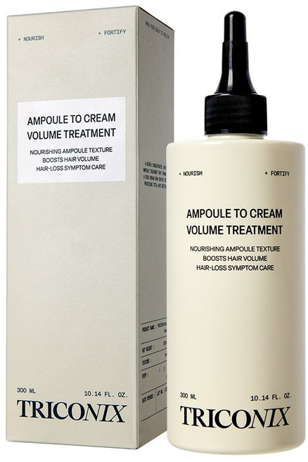 트리코닉스 앰플 투 크림 단백질 탈모 볼륨 워터 트리트먼트, 1개, 300ml