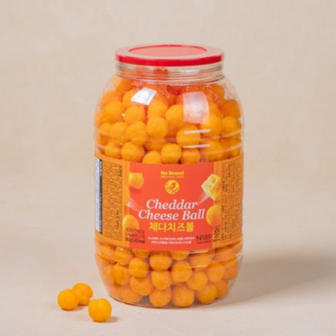 노브랜드 체다치즈볼 370g, 4개