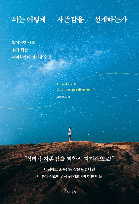 뇌는 어떻게 자존감을 설계하는가:잃어버린 나를 찾기 위한 뇌과학자의 자기감 수업, 갈매나무, 뇌는 어떻게 자존감을 설계하는가, 김학진(저), 김학진 저