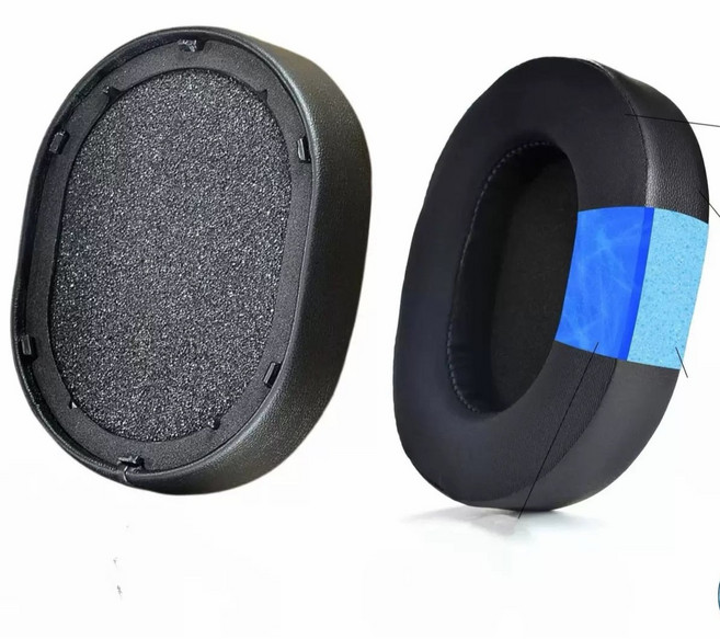 Razer 블랙샤크 V2 / V2 Pro / V2 X 이어 패드 쿠션 호환 커버 교체 헤드폰 헤드셋 수리, 1세트, 쿨링