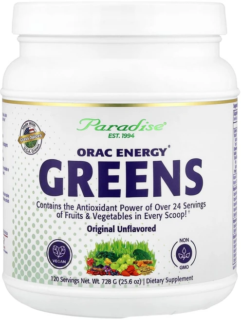 파라다이스허브 ORAC-Energy 그린스 728g(25.6oz), PAR77885, 1개, 728g - 쿠팡