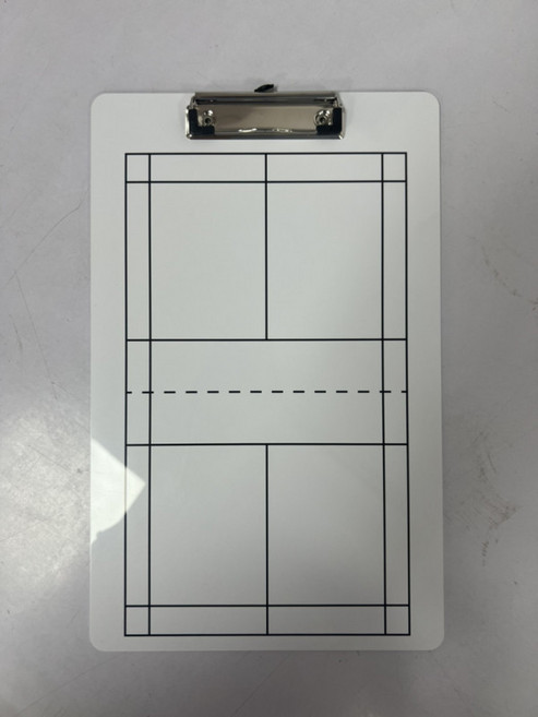 테니스 전술판 작전판 코치 감독 동호회 보드 스포츠 펜 테니스전략보드 세트, 1개, B. 배드민턴 전술판 35x22cm 펜2개