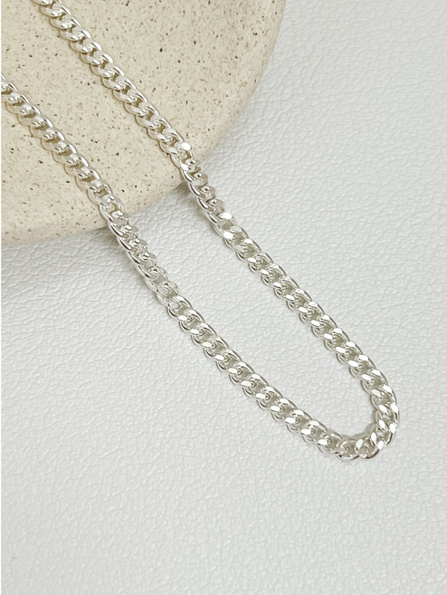 모두디자이너 아기 목걸이 줄 실버925 유아 어린이 목걸이 미아방지 목걸이 체인 E