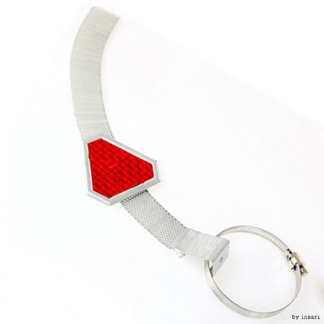 차량 정전기 방지 벨트 자동차 배기통 접지 스트랩 정전기 차단 안전 용품, 차량정전기방지벨트(P1110)-색상랜덤, 1개