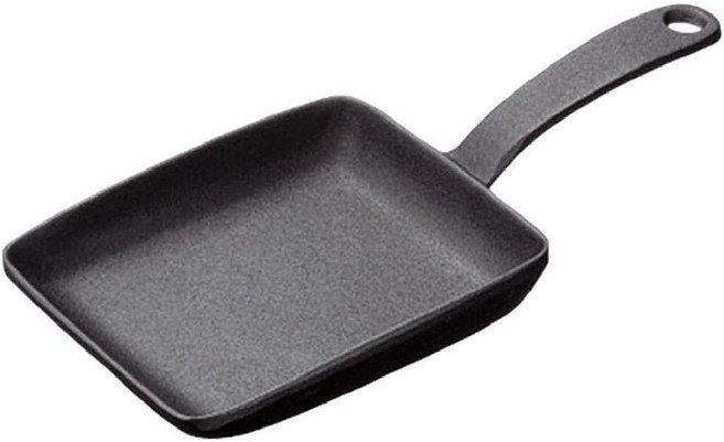 오이겐 무쇠 계란말이팬 주물 사각 계란말이 후라이팬 남부 철기 타마고야끼 일본 직수, 1개