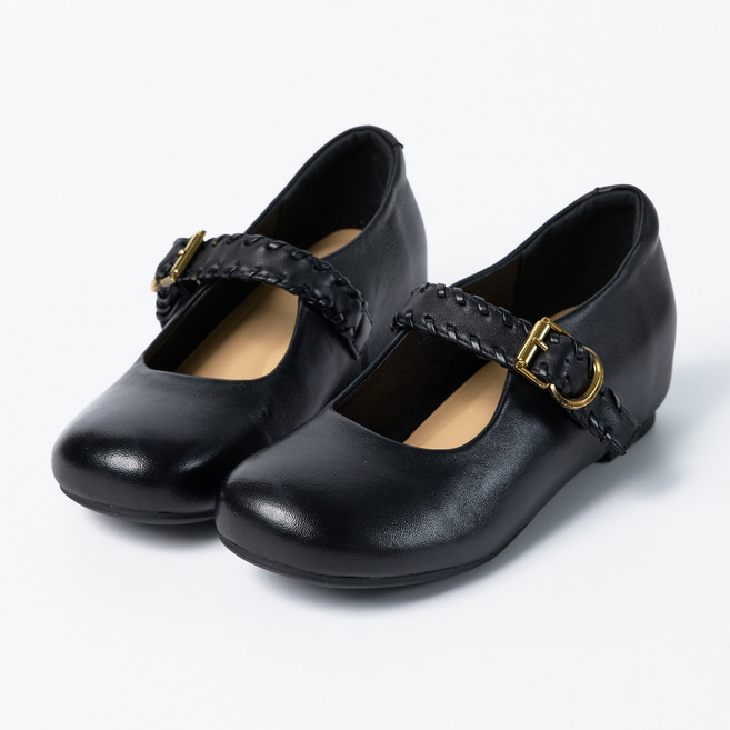 슈리오 여성 양가죽 데일리 스트랩 메리제인 5cm