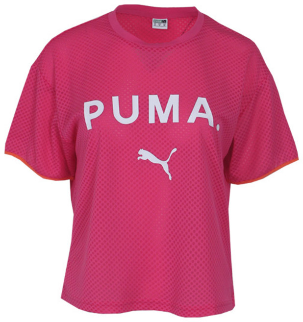 푸마 여성 CHASE MESH 드라이셀 반팔티셔츠 578006-20