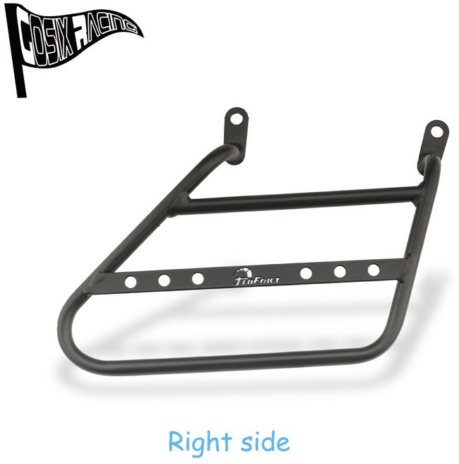 350 백 오토바이 트렁크 새들 사이드 거치대 브래킷 액세서리 지지대, Right side