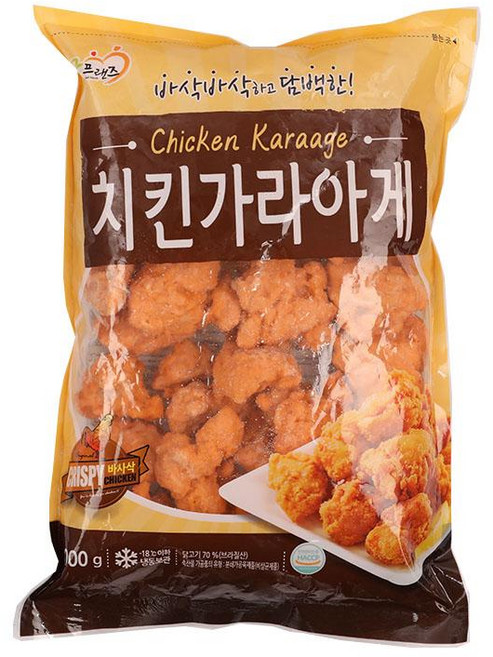 치킨가라아게1kg/굿프랜즈-2개, 1kg
