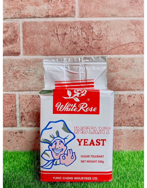 白玫瑰 即溶快發乾酵母 500g, 1個