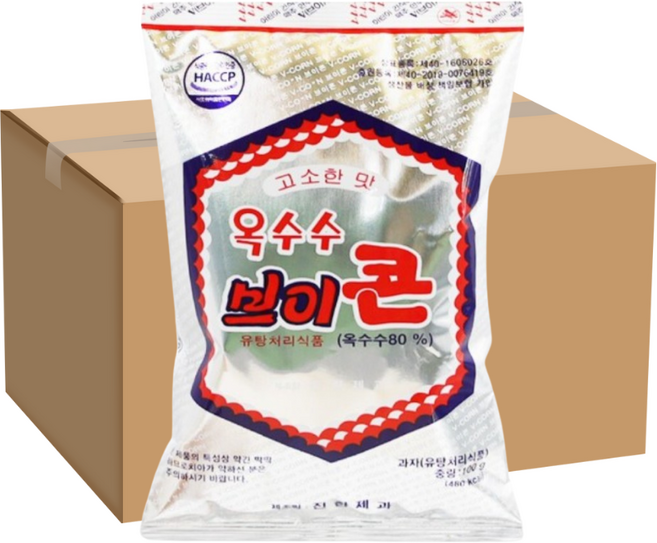 진한제과 [박스] 브이콘 50g 40입, 2kg, 1개