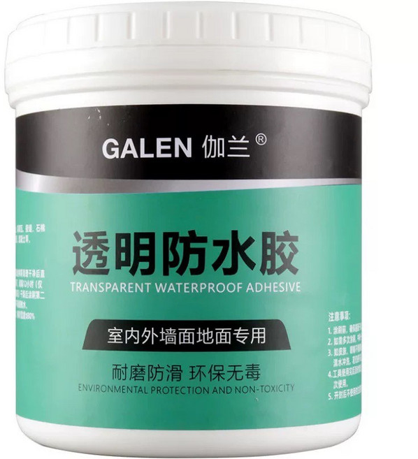 GALEN 伽蘭 透明防水膠, 透明, 1個, 500ml