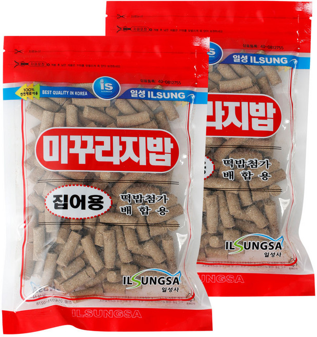 카시안 새우 미꾸라지 밑밥 떡밥 집어제 미끼, 2개