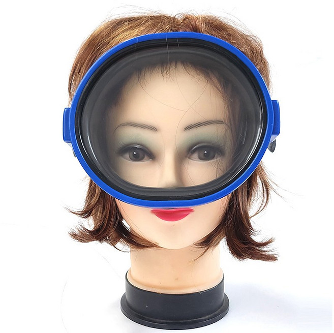 제일 강화유리 통수경 특대 (다슬기잡기 물안경 잠수경 해녀수경), 색랜덤, 1개