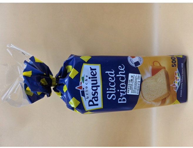 파스키에 슬라이스 브리오슈 / 식빵 (해동상온) 샌드위치, 500g, 1개
