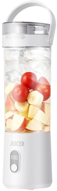 KINGLEAD 킹리드 무선 USB 충전식 블렌더 휴대용 주스 착즙기 믹서기 헬스 물병, White