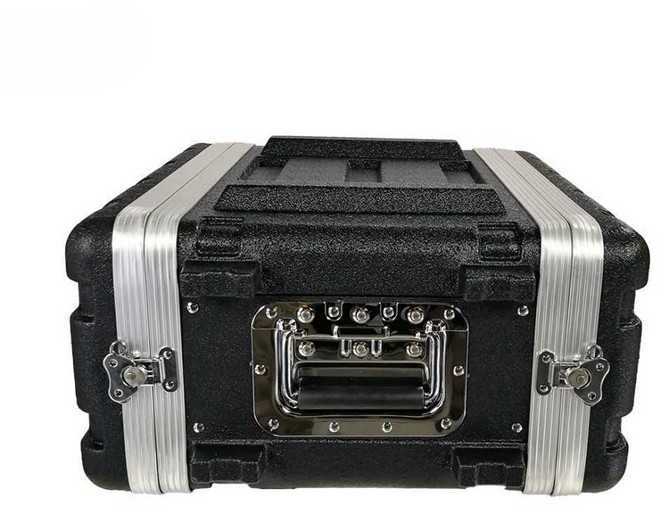 믹서 랙케이스 4U 무대 19인치 보관케이스 마이크 증폭기 음향장비 이동식 1. 4U310 중형 모델, 랙케이스(중형)+면1개+망1개