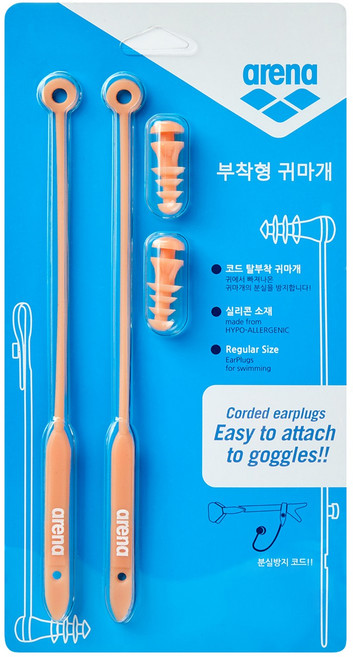 아레나 코드부착형 귀마개, COR, 1개