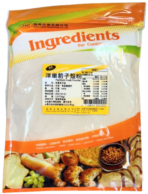 協乘 洋車前子殼粉, 1個, 80目/1kg  2028.07, 1kg, 1個裝